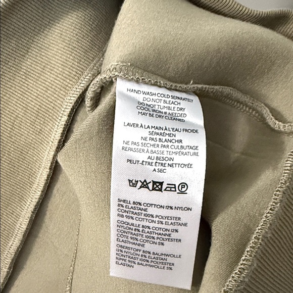 By Anthropologie - Mesh Paneled Sweatshirt - Green - Size Small - Good Condition - Picture 10 of 10